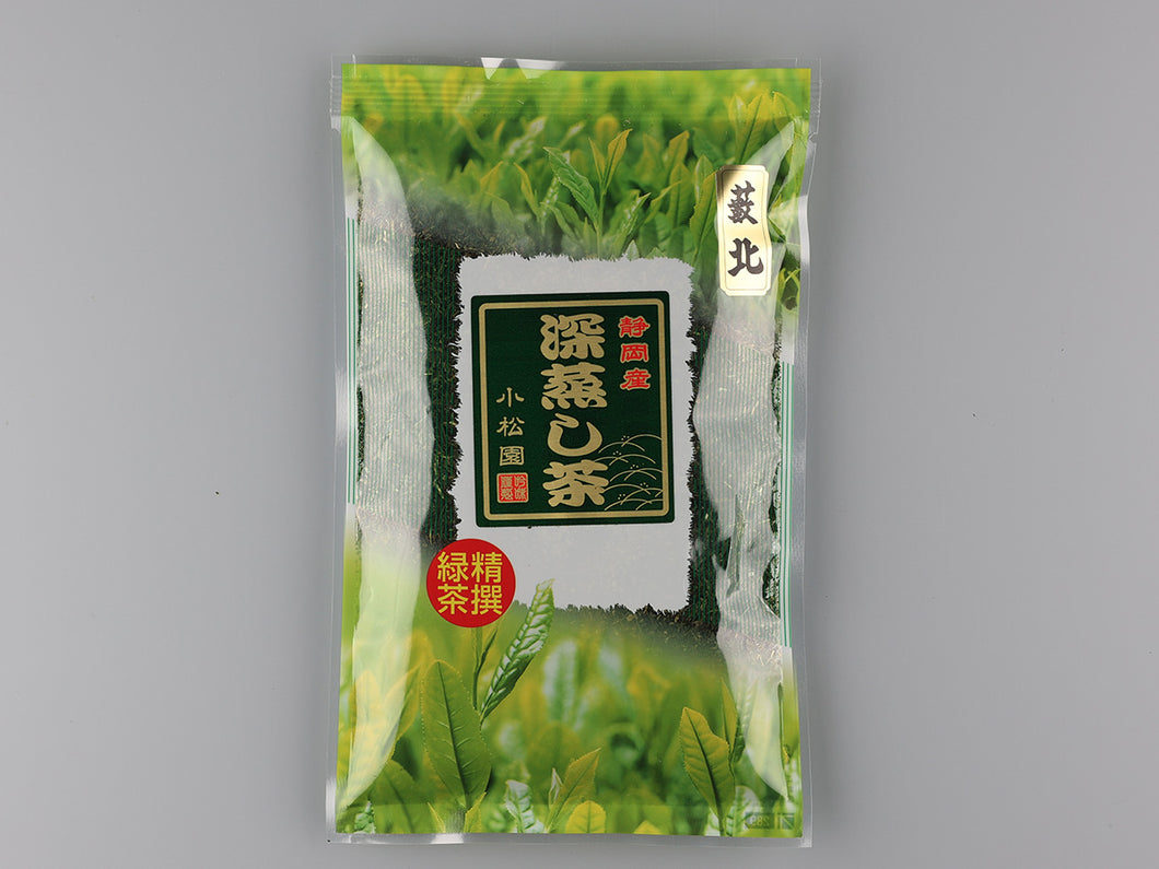 ご家庭用にお徳用の「深蒸し茶」