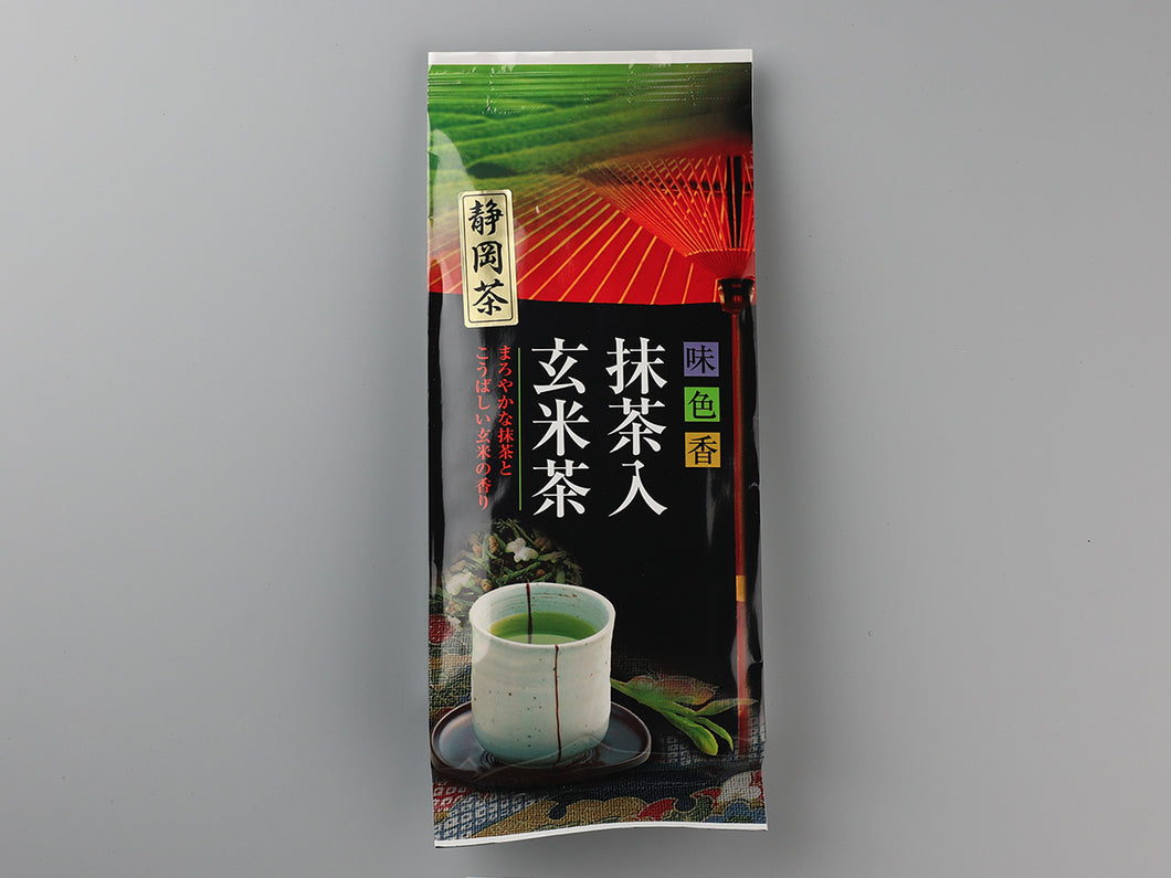 まろやかな抹茶と香ばしいもち米の香り「抹茶入り玄米茶」
